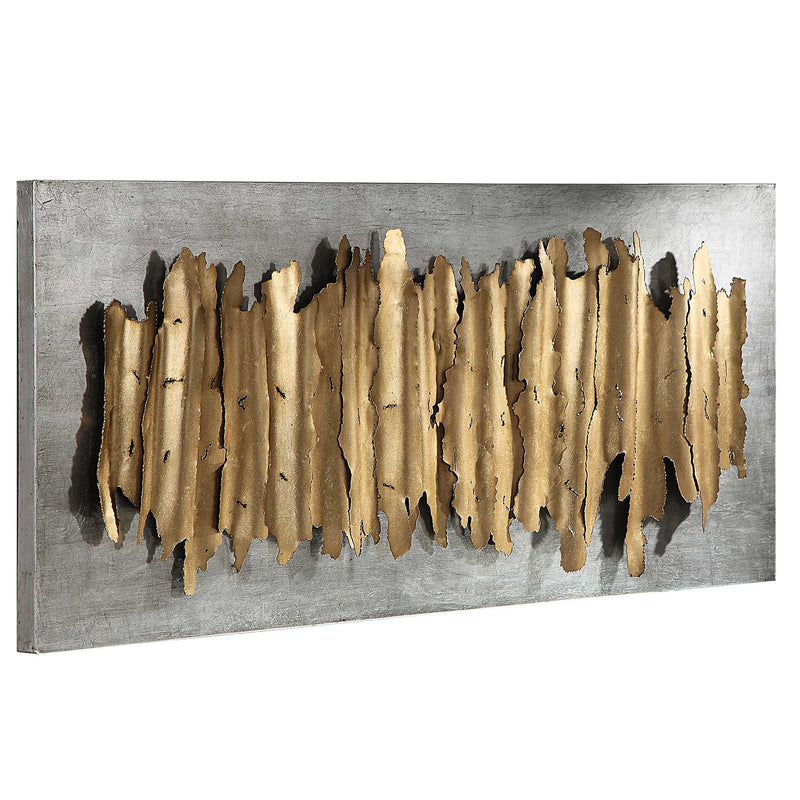 Uttermost Lev Gold Metal Wall Decor