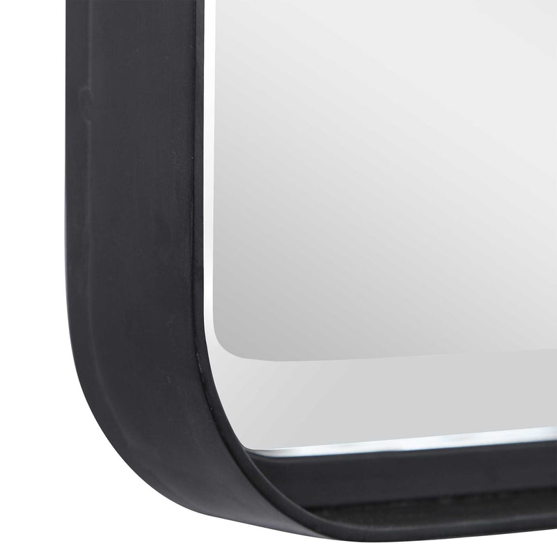 Uttermost Croften Black Vanity Mirror