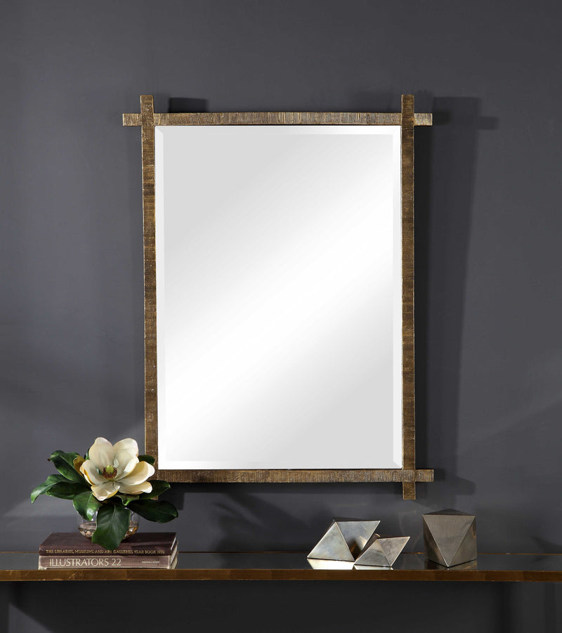 Uttermost Abanu Gold Vanity Mirror