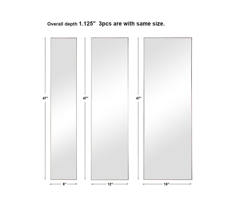 Uttermost Rowling Gold Mirrors Set/3