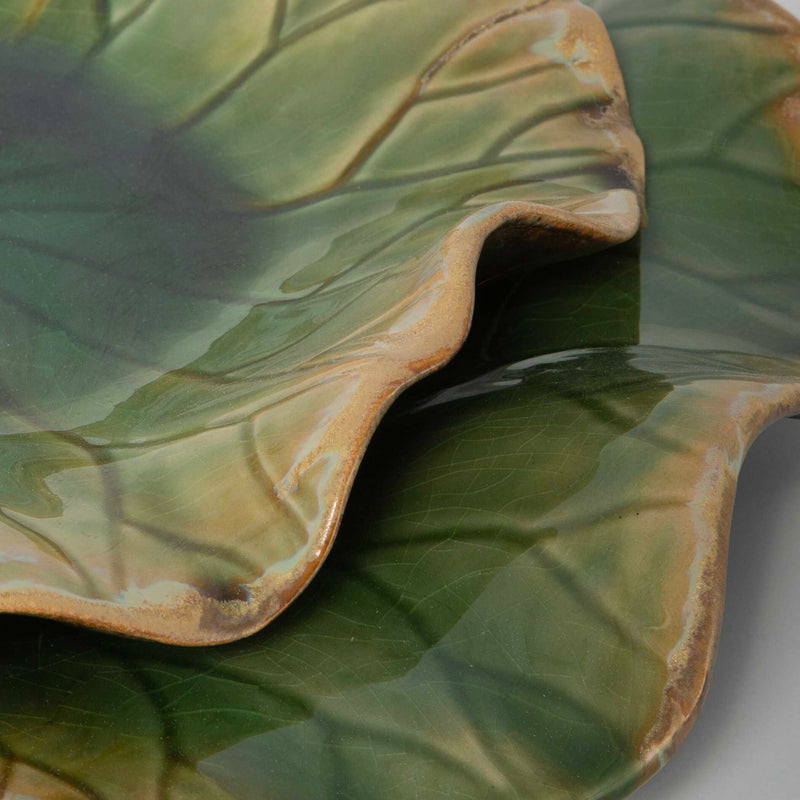Uttermost Abella Green Ceramic Wall Decor Set/3