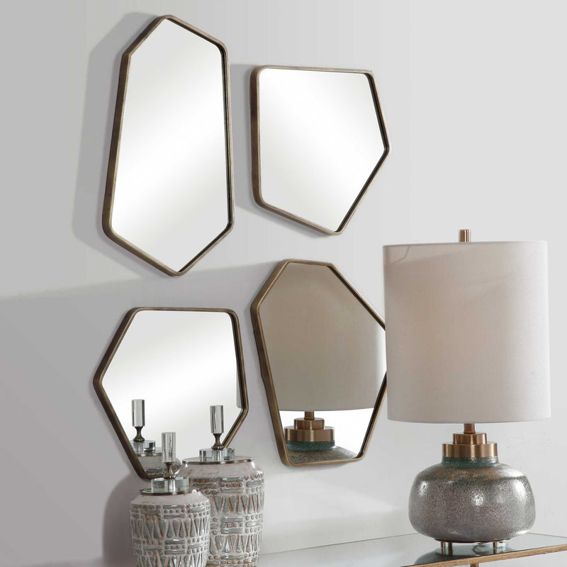 Uttermost Linneah Modern Mirrors Set/4