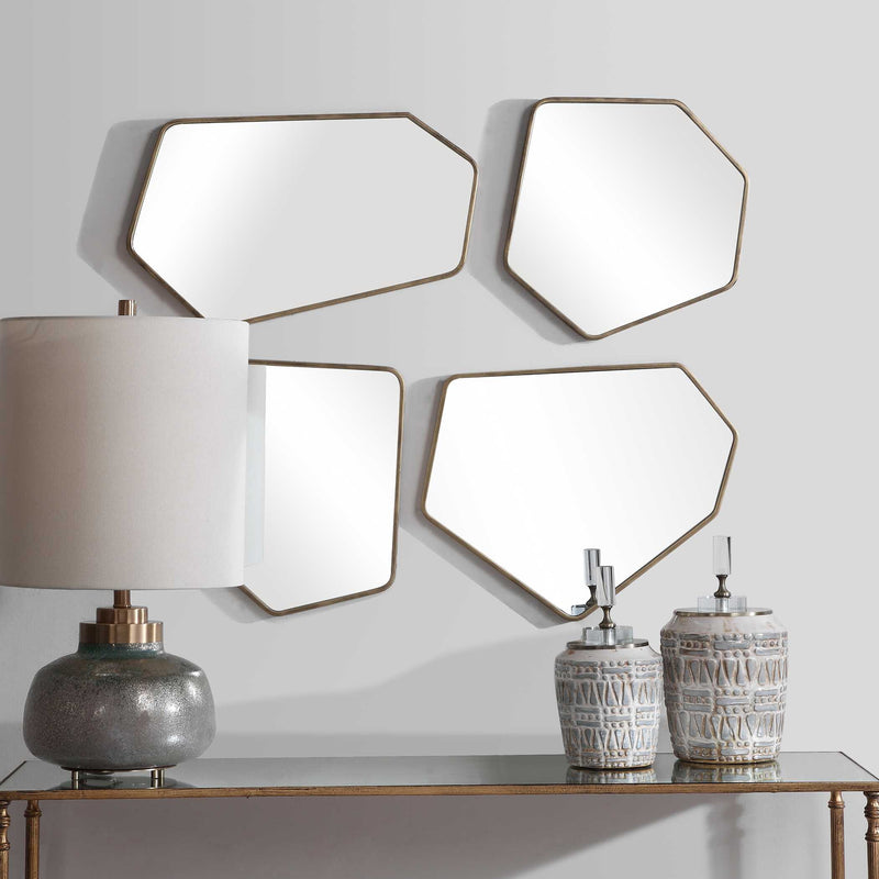 Uttermost Linneah Modern Mirrors Set/4