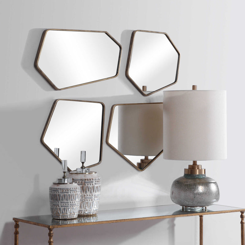 Uttermost Linneah Modern Mirrors Set/4