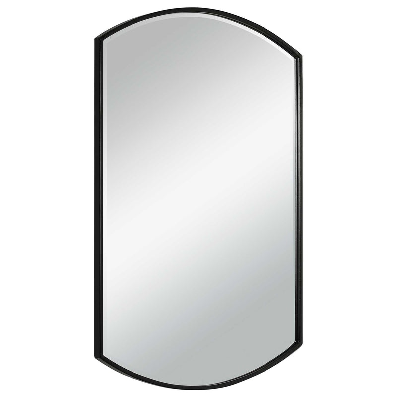 Uttermost Shield Shaped Iron Mirror
