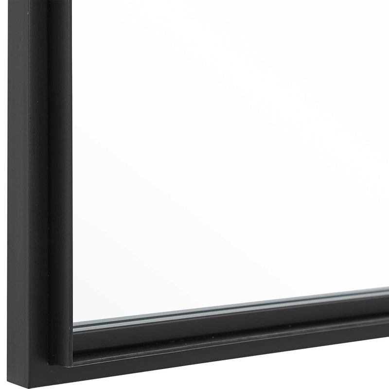 Uttermost Rousseau Iron Window Mirror
