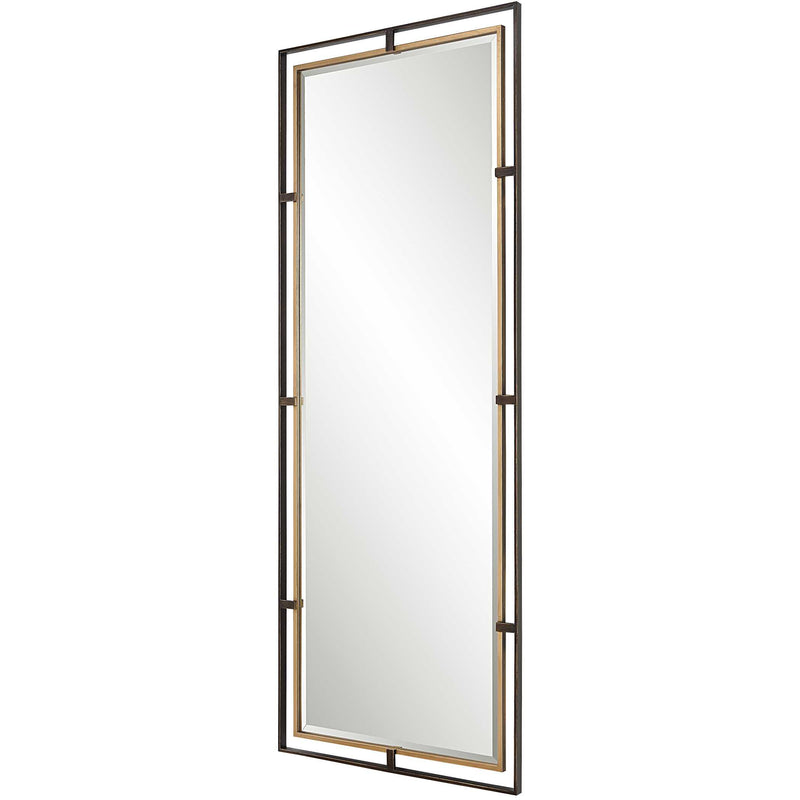 Uttermost Carrizo Tall Bronze & Gold Mirror