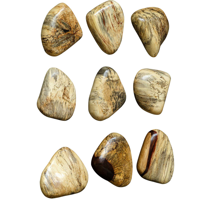 Uttermost Pebbles Blonde Wood Wall Decor Set/9