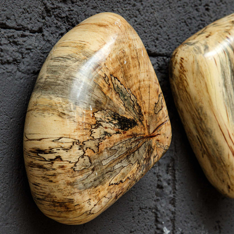 Uttermost Pebbles Blonde Wood Wall Decor Set/9