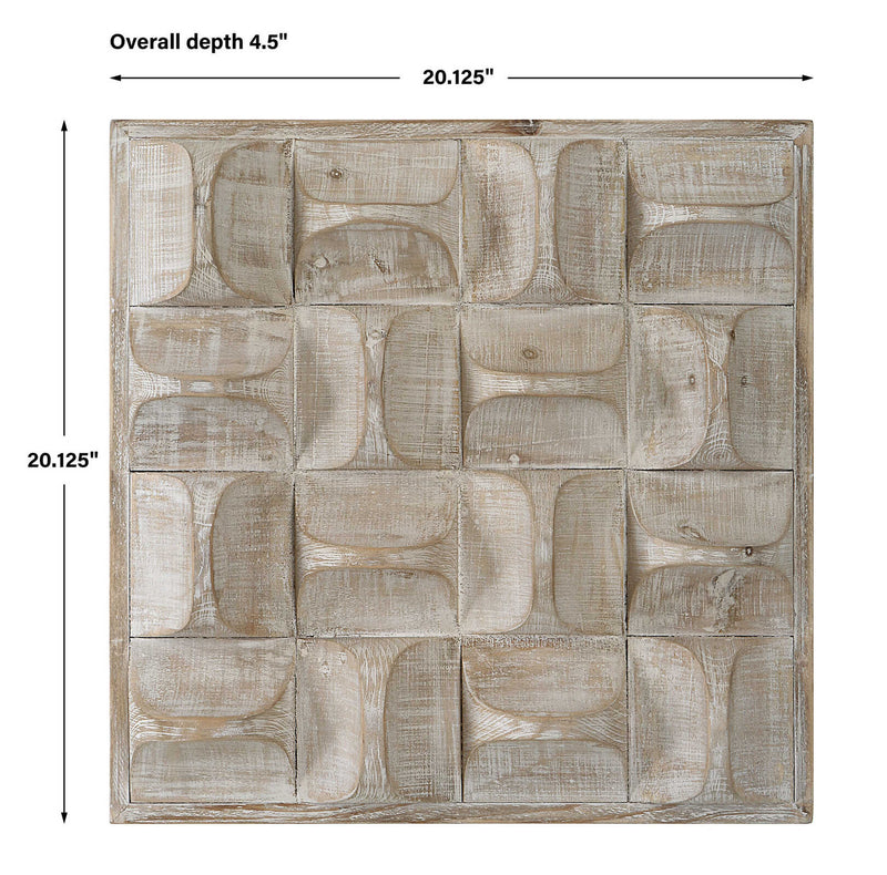 Uttermost Pickford Wood Wall Decor Natural