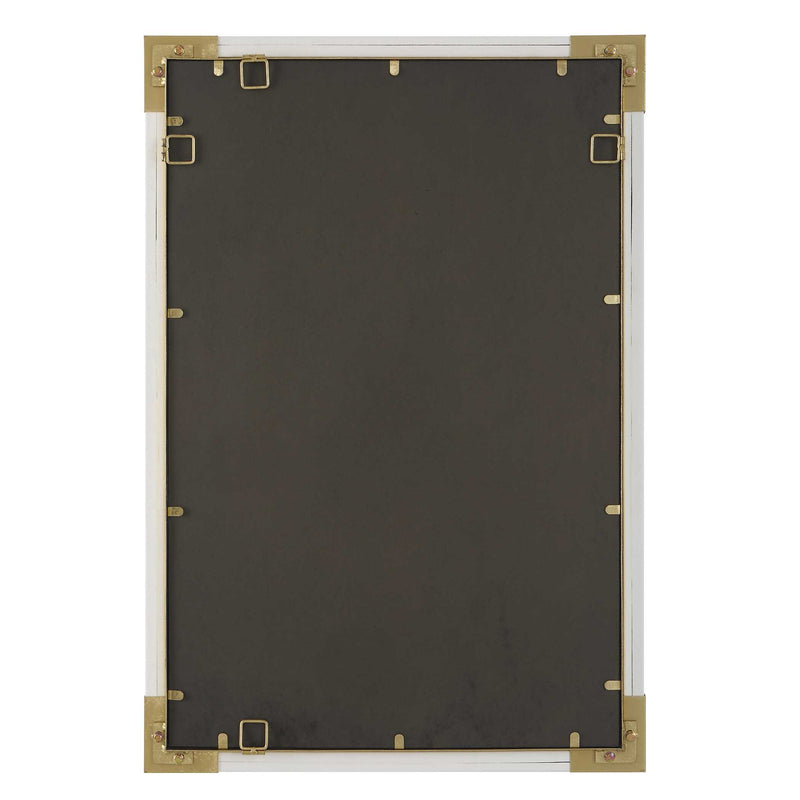 Uttermost Malik White & Gold Mirror