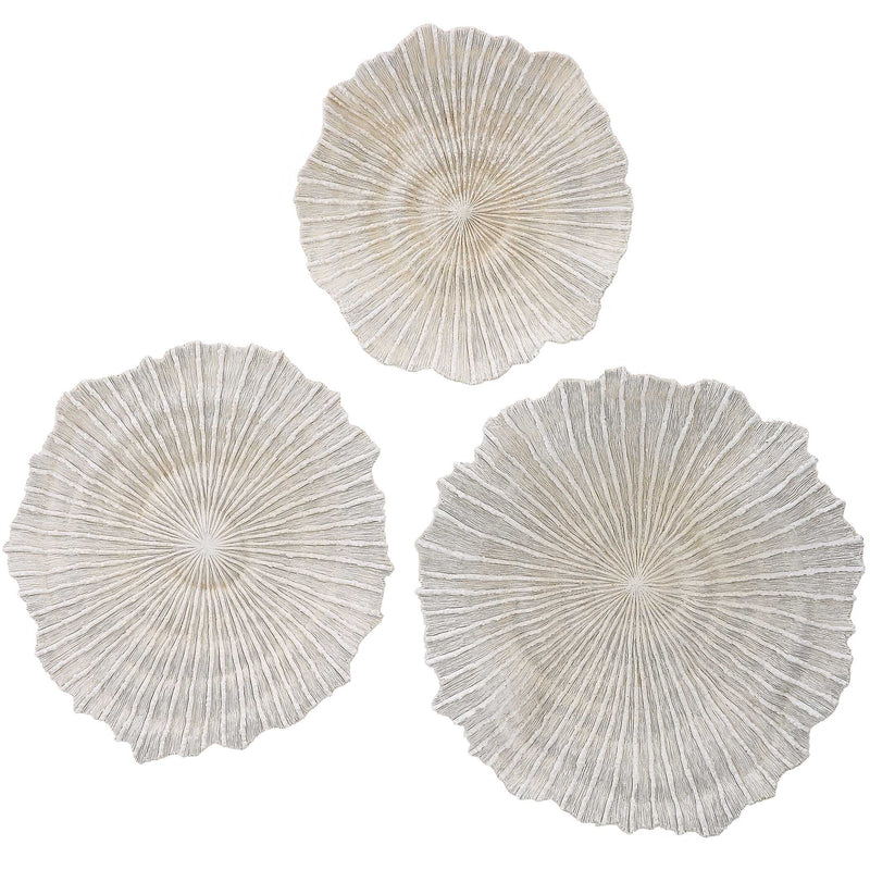 Uttermost Ocean Gems Coral Wall Decor Set/3
