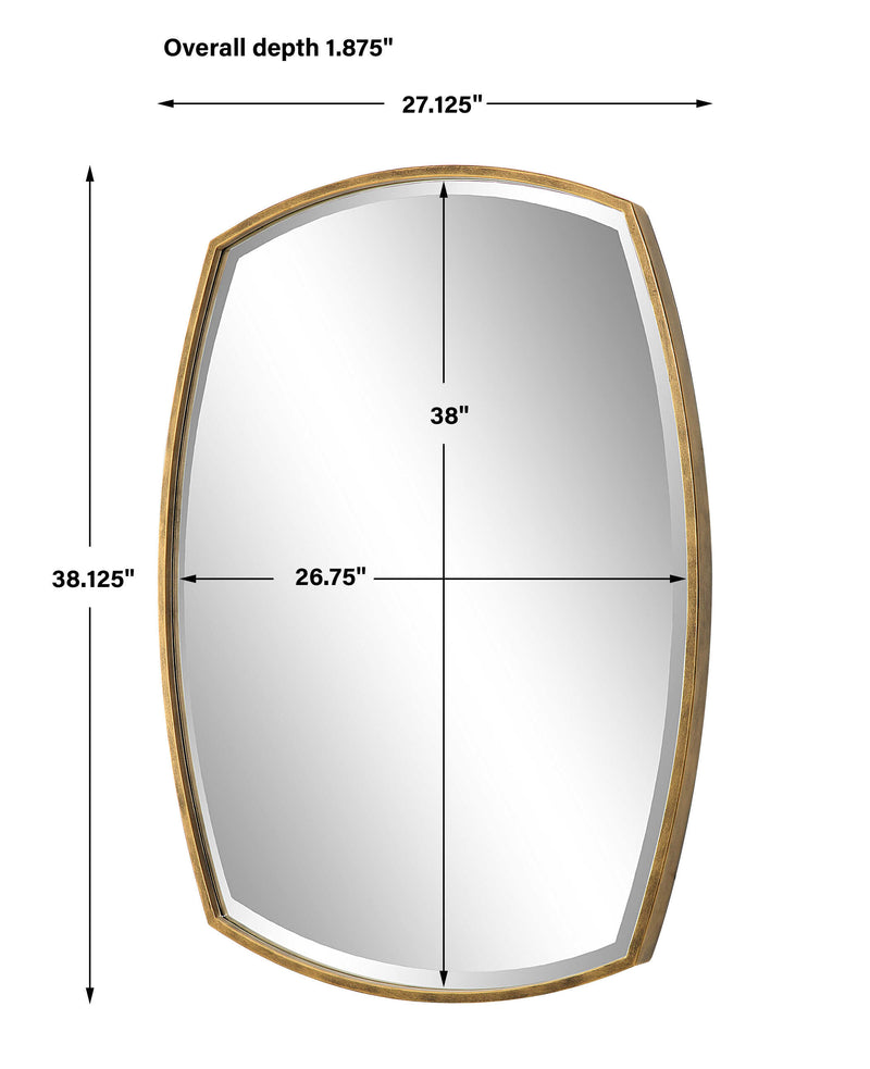 Uttermost Varenna Aged Gold Vanity Mirror
