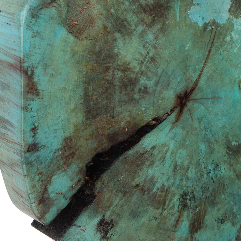 Uttermost Bahati Wood Wall Decor In Blue Set/9