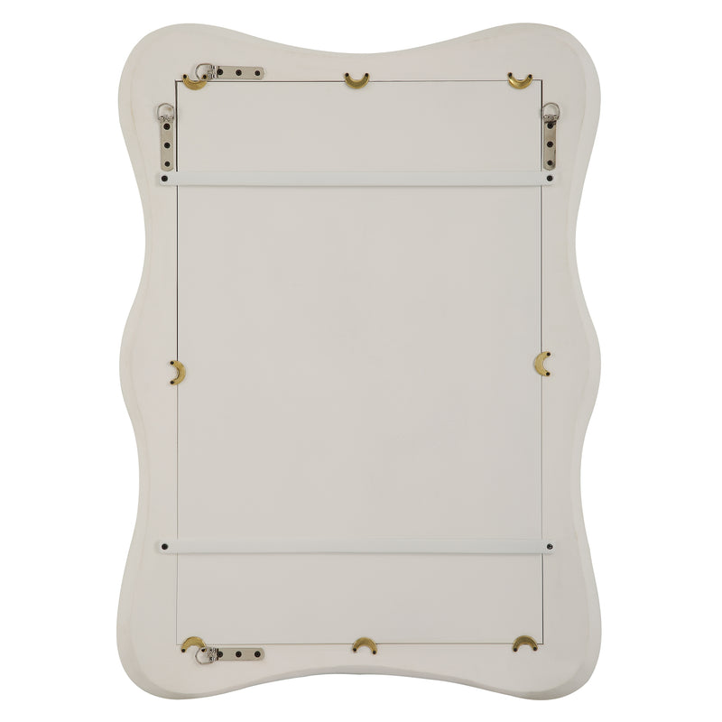 Uttermost Whitehaven Wavy Rectangle Mirror