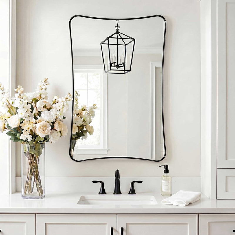 Uttermost Loudon Black Vanity Mirror