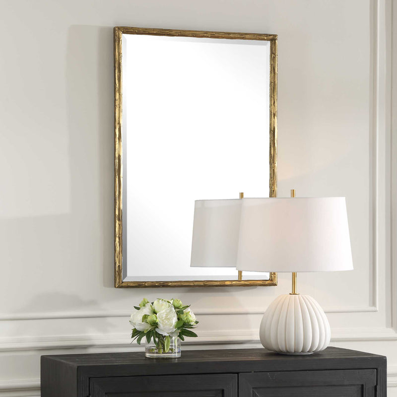 Uttermost Sutton Gold Vanity Mirror