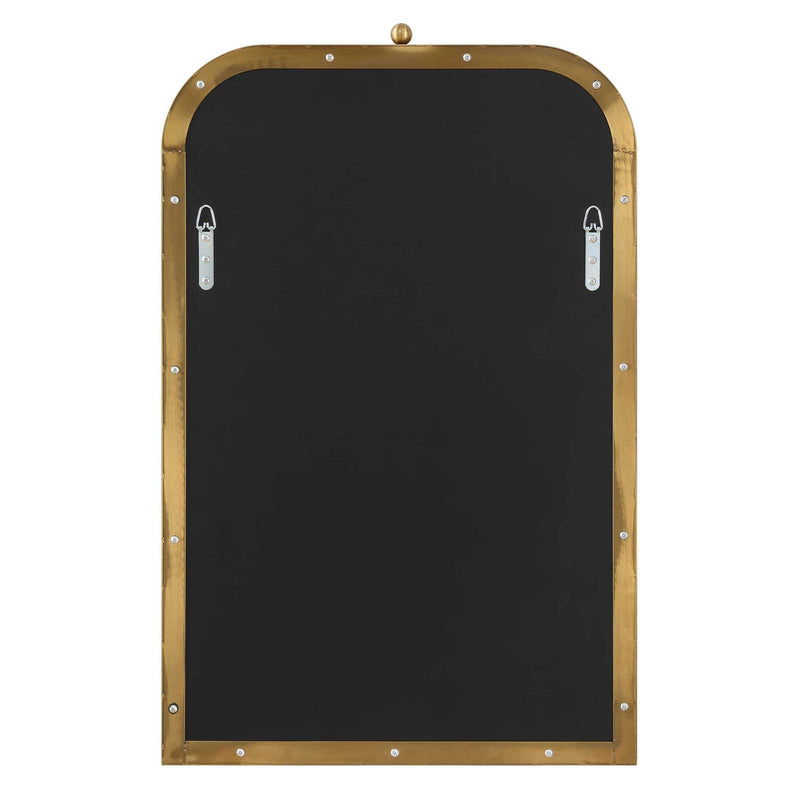 Uttermost Cassidy Brass Arch Mirror