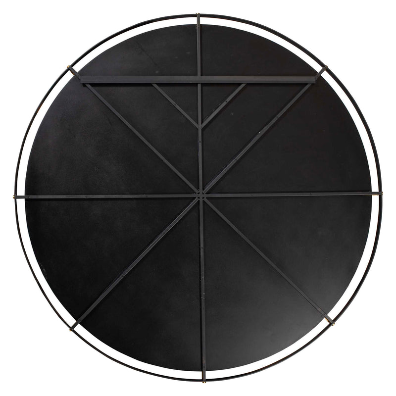 Uttermost Grand Pendulum Round Mirror
