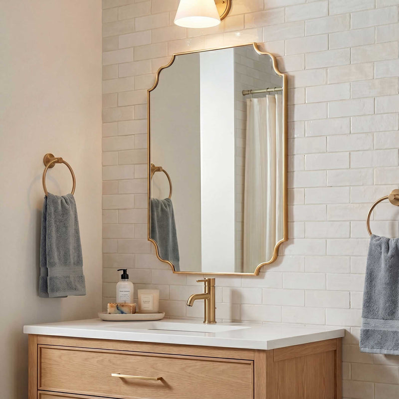 Uttermost Lennyn Gold Vanity Mirror