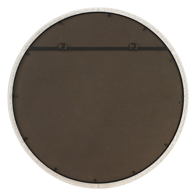 Uttermost Crystalline Round Mirror