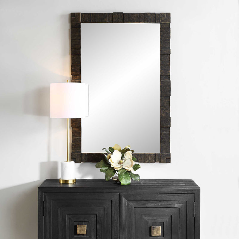 Uttermost Bustelo Dark Bronze Mirror