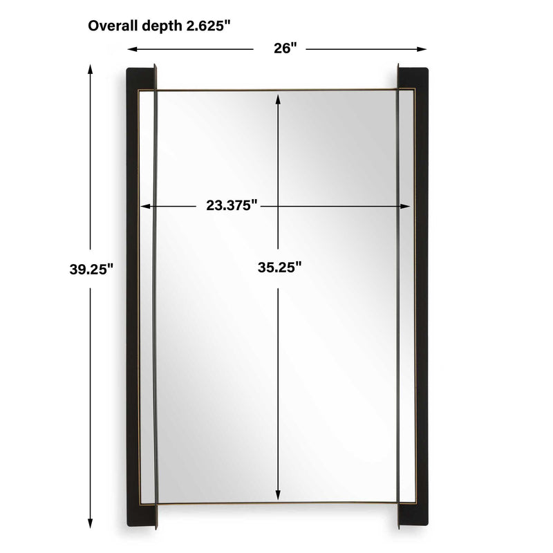 Uttermost Cunene Industrial Wall Mirror