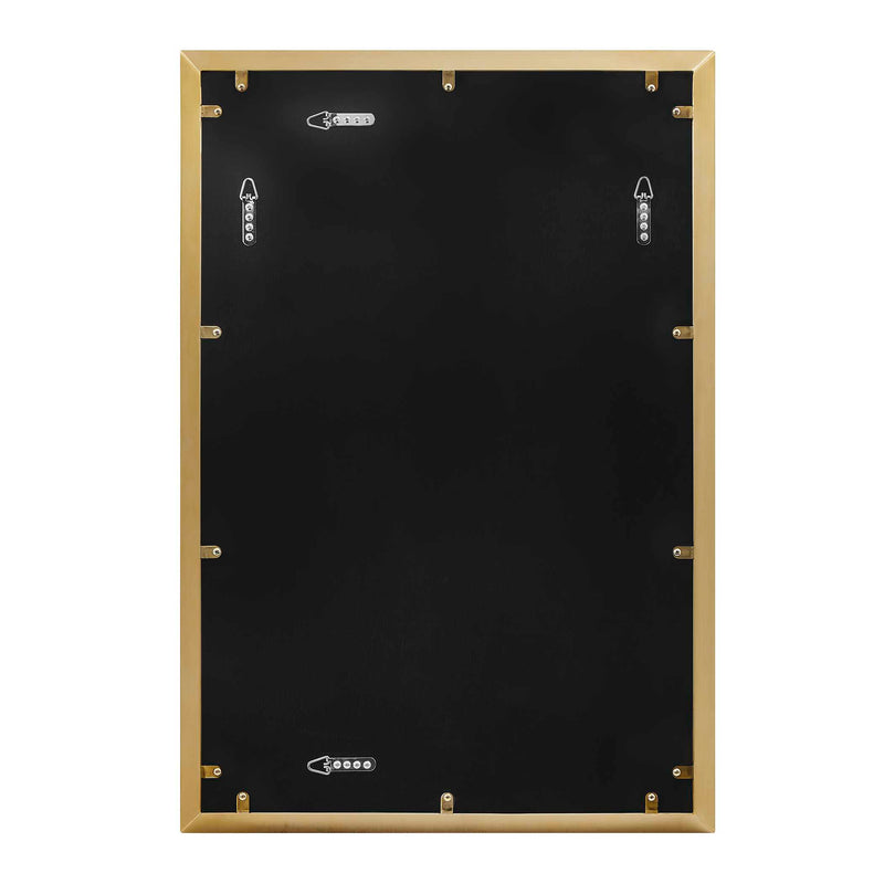 Uttermost Heisler Brass Mirror