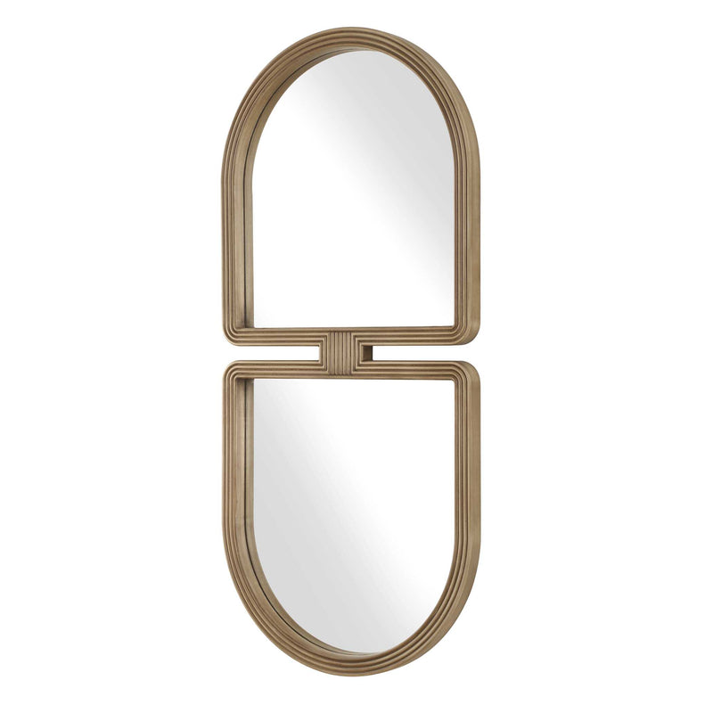 Uttermost Jacques Art Deco Gold Mirror