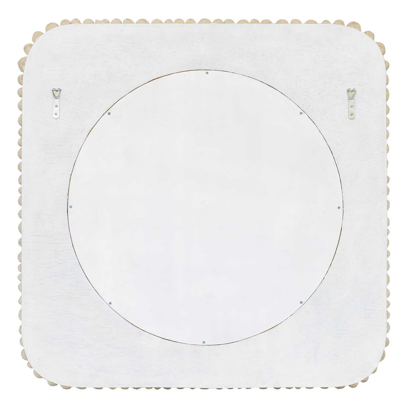 Uttermost Merak Teak Mosaic Mirror