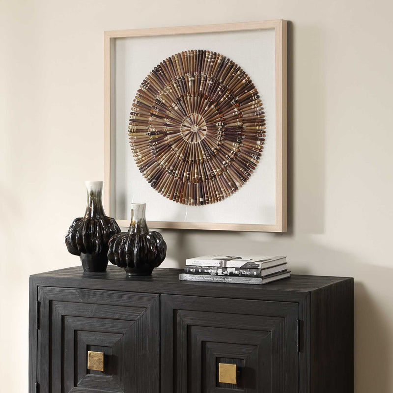 Uttermost Tiger Sea Urchin Shadow Box
