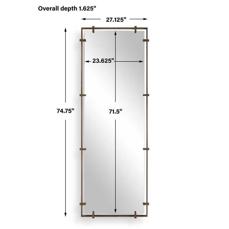 Uttermost Hann Full Length Bronze Mirror