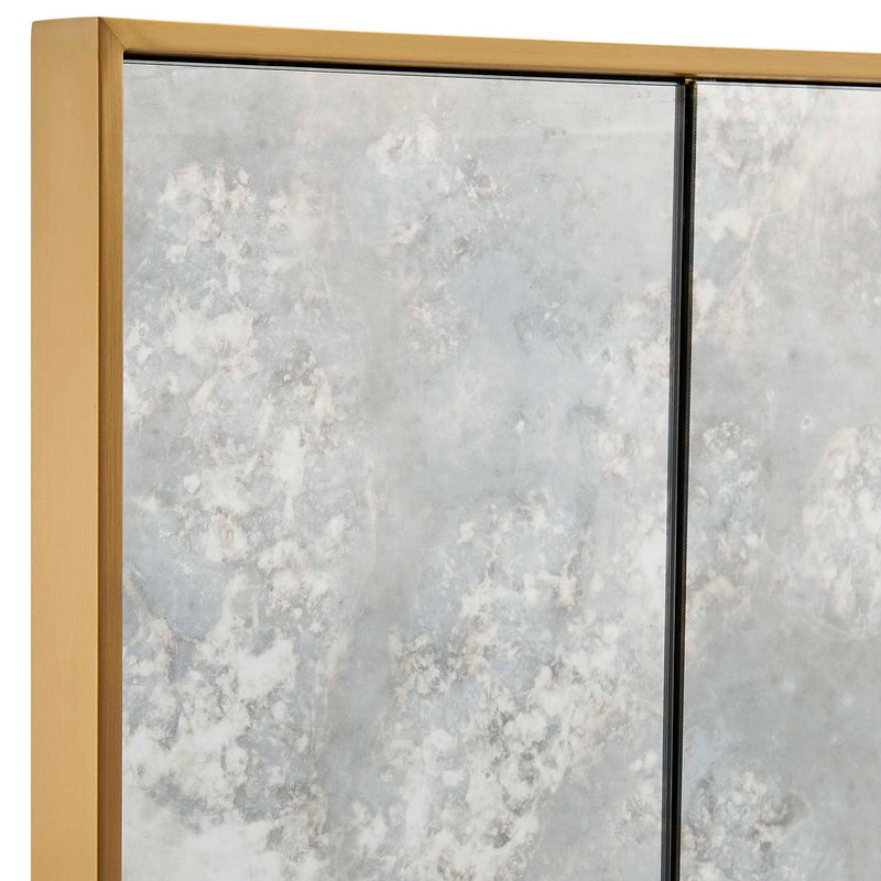 Uttermost Rally Oversized Antiqued Mirror