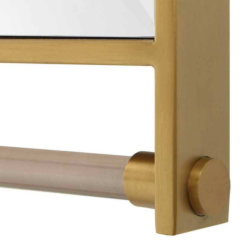 Uttermost Ripoll Antique Brass Mirror