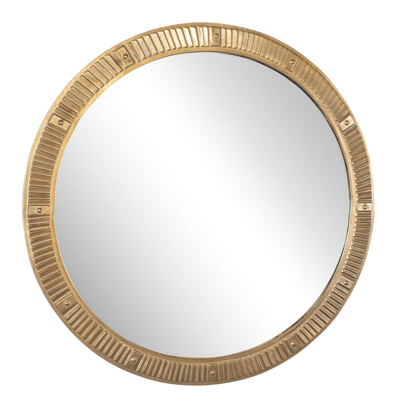Uttermost Heart Of Gold Round Mirror