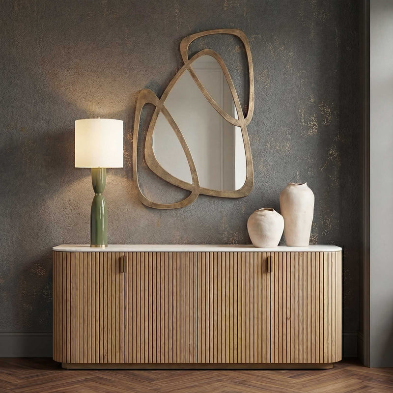 Uttermost Momentum Gold Mirrored Wall Decor