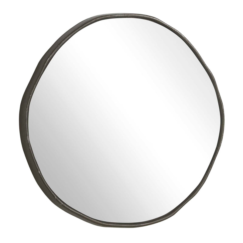 Uttermost Lowen Round Bronze Mirror