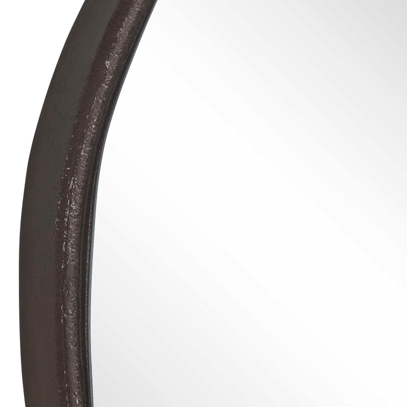 Uttermost Lowen Round Bronze Mirror