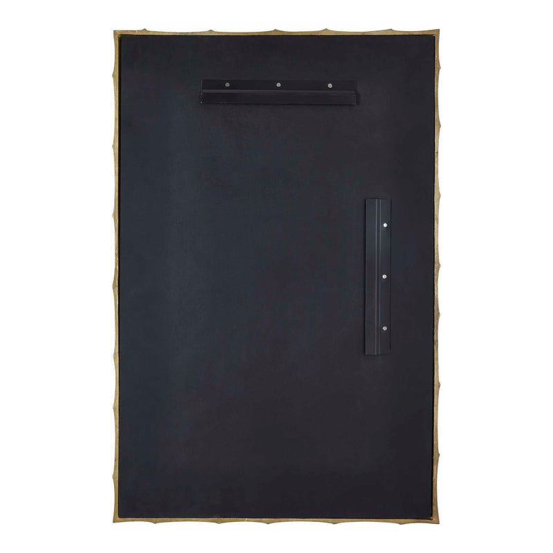 Uttermost Brass Bamboo Rectangle Mirror