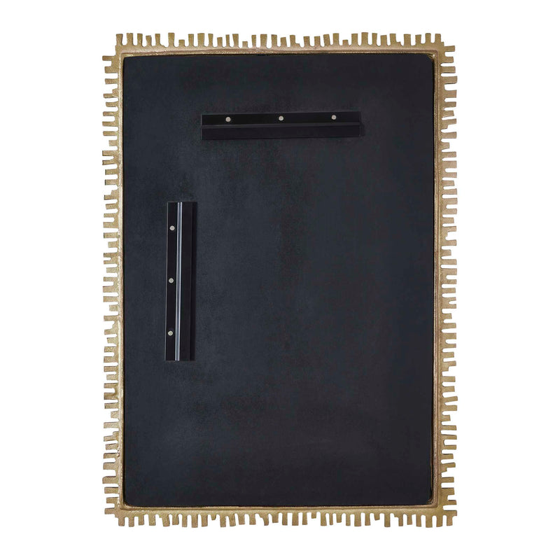 Uttermost Soto Antique Brass Mirror