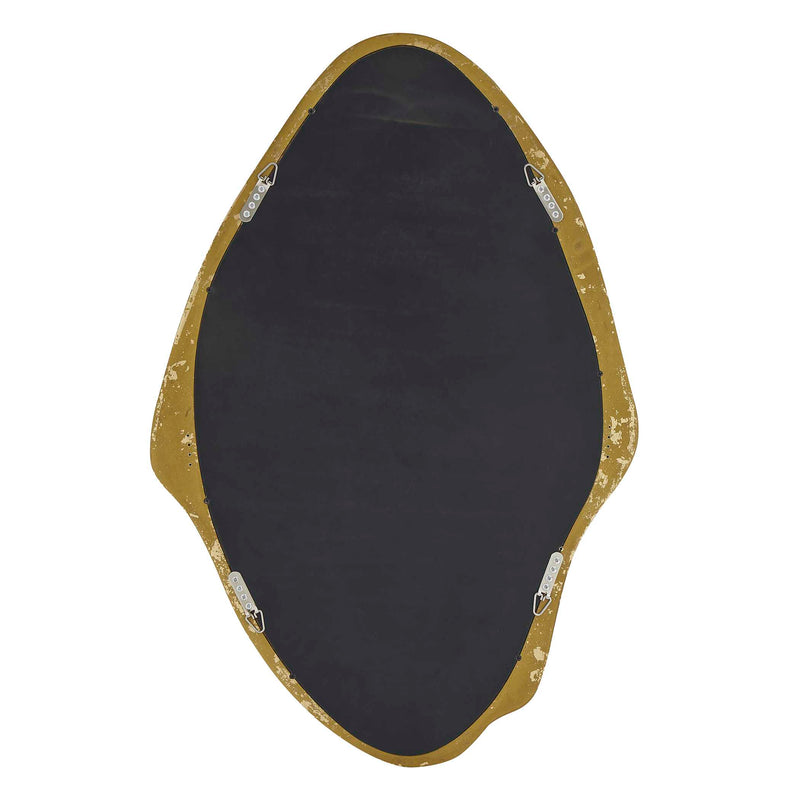 Uttermost Aster Abstract Gold Mirror