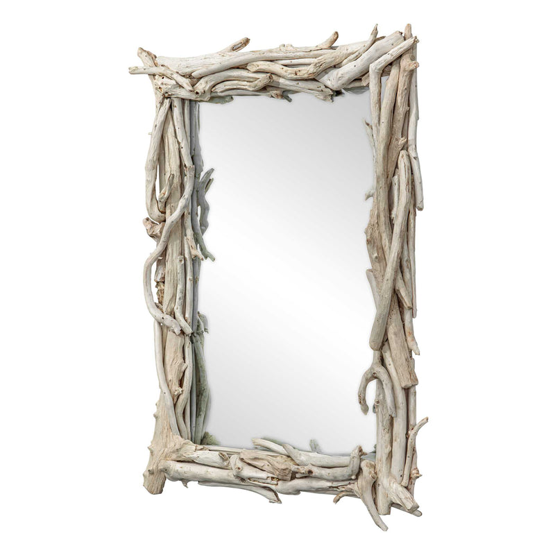 Uttermost Rooted Reflection Bleached Teak Mirror