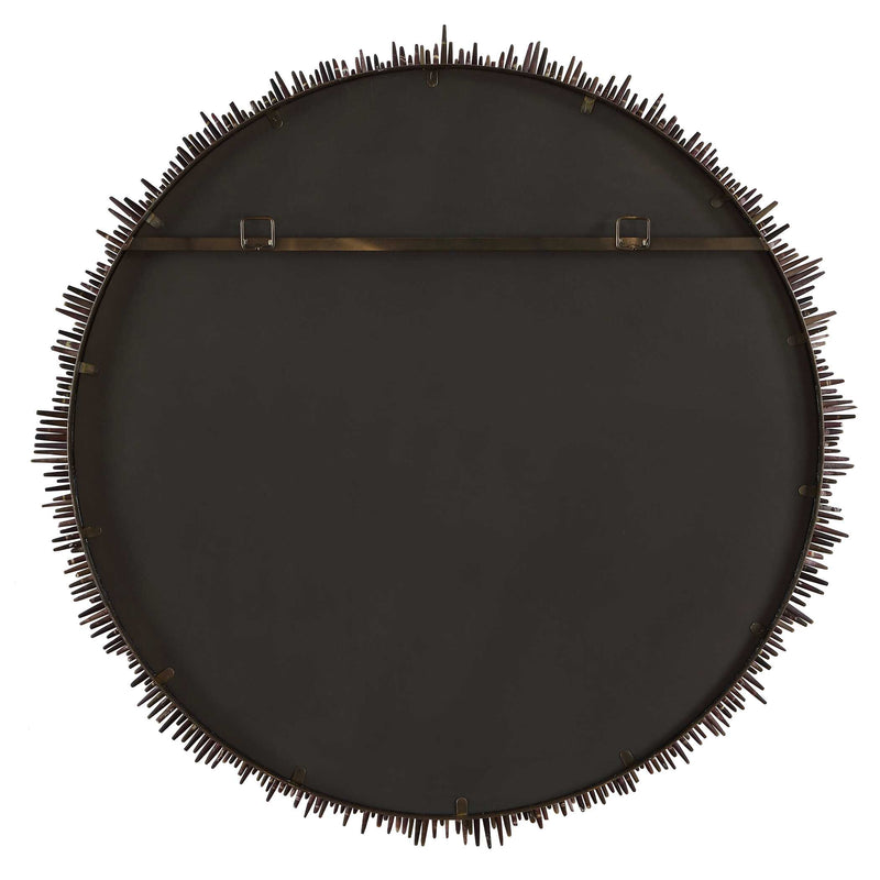 Uttermost Tiger Sea Urchin Round Mirror