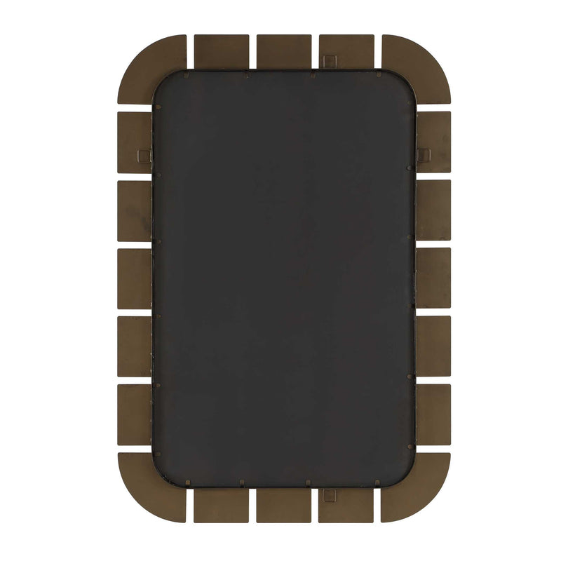Uttermost Segment Dark Bronze Mirror