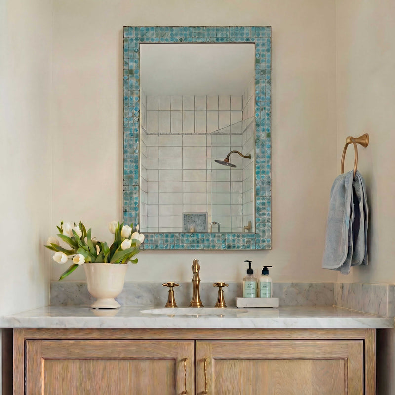 Uttermost Coralie Tile Mirror