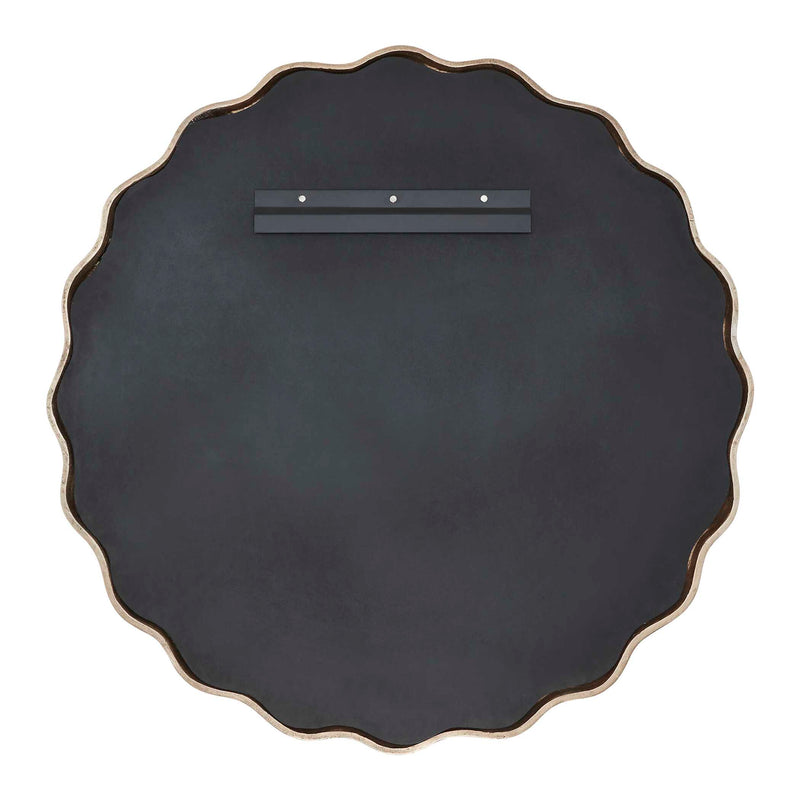 Uttermost Marietta Round Brass Mirror