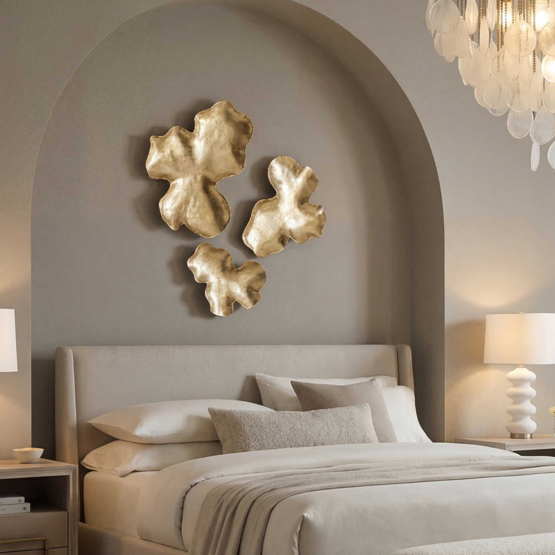 Uttermost Lumina Gold Wall Decor, S/3