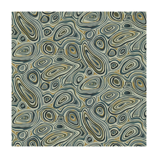 KRAVET COUTURE - MUCCI- INDIGO - Fabric by the Yard INDIGO