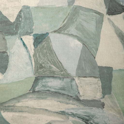 KRAVET COUTURE - MURAL- SEAGLASS - Fabric by the Yard SEAGLASS