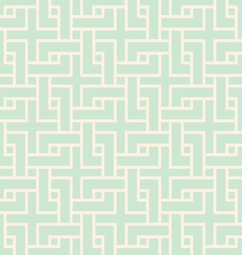 RM Coco - Manchurian Fret - Fabric by the Yard - Samples Available Upon Request